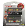 【民權橋電子】PRO-WATT 3號轉1號電池盒 2入 AA轉D 電池轉換盒 電池變換盒 電池套筒