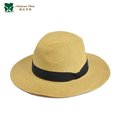 [紙在乎你Natural Club]時尚雅痞羅緞紳士帽 #200I505429 自然色 台灣素材 日本製(耐水洗、抗UV)