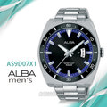 CASIO時計屋 ALBA 雅柏手錶 AS9D07X1 石英男錶 不鏽鋼錶帶 防水100米 日期顯示 全新品 保固一年 開發票