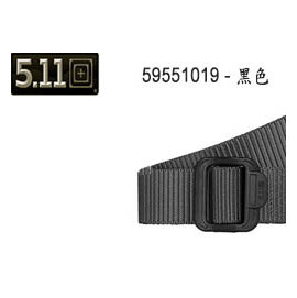 5.11 Tactical TDU 1.5 INCH BELT 男性皮帶(黑色-XL號)-安檢免脫 -#5.11 59551019