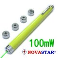 NOVASTAR-NS180 恆亮型5合一綠光專業雷射筆(100mW)