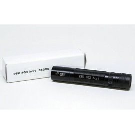 【電筒王 江子翠捷運3號出口】高顯色親民攝影手電筒 PSK f02 hcri 套組1 (含18650 3400Mah*1+充電器*1)