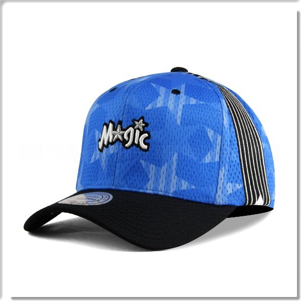 【ANGEL NEW ERA】Mitchell&amp;Ness M&amp;N 奧蘭多 魔術 球衣布 藍 球 帽