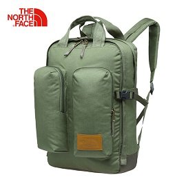 [ THE NORTH FACE ] 輕便舒適旅行雙肩包 綠 / NF0A3G8L3XF