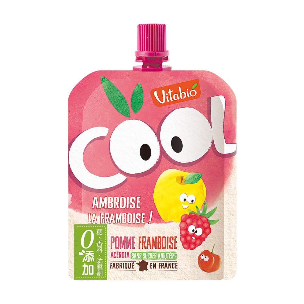 寶寶果泥 寶寶副食品 法國Babybio 生機優鮮果-蘋果覆盆莓香蕉