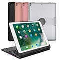 iPad Air3/Pro10.5吋專用360度旋轉型鋁合金藍牙鍵盤/筆電盒/七彩透光鍵帽