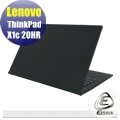 【Ezstick】Lenovo X1c 20HR Carbon黑色立體紋機身貼 (含上蓋貼、鍵盤週圍貼) DIY包膜