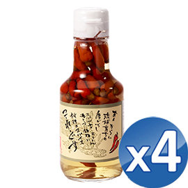 沖繩泡盛辣椒調味料150gX4瓶