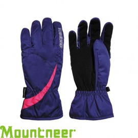 【Mountneer 山林 Primaloft防水手套《紫/粉紅》】防風/透氣快乾/保暖手套/12G02