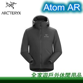 【全家遊戶外】㊣ ArcTeryx 始祖鳥 男 Atom AR化纖外套 機長灰(Pilot) ARC14648-M、L/保暖外套 連帽外套 合成纖維
