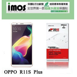 【愛瘋潮】OPPO R11s Plus iMOS 3SAS 防潑水 防指紋 疏油疏水 螢幕保護貼