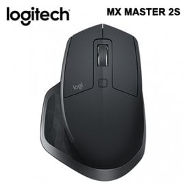 LOGITECH 羅技 MX Master 2S 藍牙/無線滑鼠 內建鋰電池 Mirco USB 充電 黑色