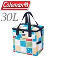 【Coleman 美國 30L 薄荷藍保冷袋】收納袋/購物袋/保冰袋/CM-27235