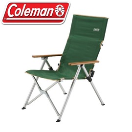 【Coleman 美國 LAY戶外躺椅(三段式)《綠》】摺疊椅/露營椅/收納椅/CM-26745