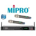 亞洲樂器 MIPRO ACT-2412 固定式天線1U雙頻道接收機、無線麥克風組、手持可免費更換頭戴or領夾麥克風