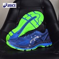 【asics亞瑟士】GEL-NIMBUS 19 LITE- SHOW 高緩衝 專業慢跑鞋 /藍綠T7C3N-4943 A889