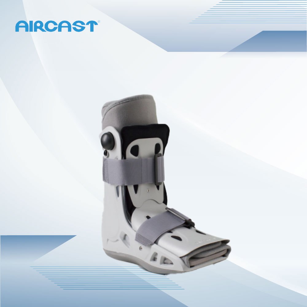 【AIRCAST】頂級氣動式足踝護具(短) H1038