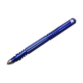 Rick Hinderer 鋁製戰術小型防衛筆(藍) -#HINDERER INV ALUM-BL