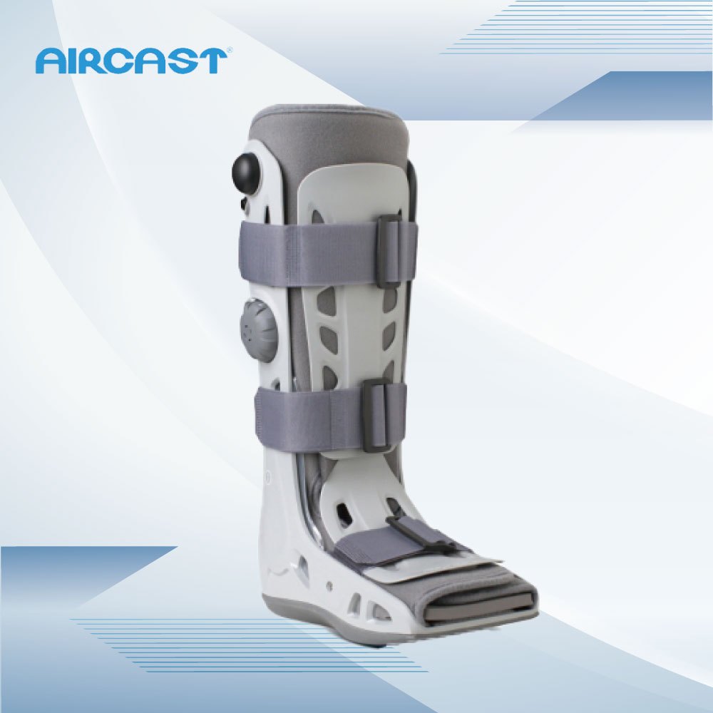 【AIRCAST】頂級氣動式足踝護具(長) H1039