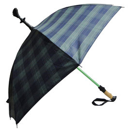 [Weiyi-唯一] 兩用式健走傘,一把能登山的神奇雨傘/登山傘/登山杖/健走杖-草原綠