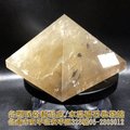 黃水晶金字塔~底部約8.6cm