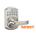 東隆五金 EZSET 智慧型觸控電子門鎖 (PTRS0S00) ,密碼/鑰匙 二合一,原廠直營,台灣製造!