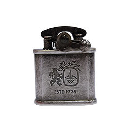 英國Colibri經典打火機-舊化古銅銀處理 -#WIND L0364-308-030(原L030)