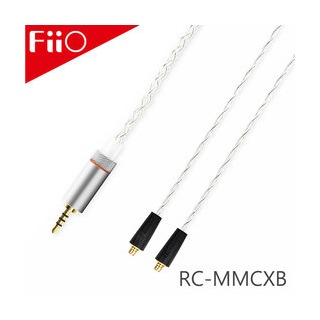 志達電子 FiiO RC-MMCXB 2.5mm平衡耳機升級線 銅鍍銀線芯(可改3.5mm/4.4mm非原廠接頭)