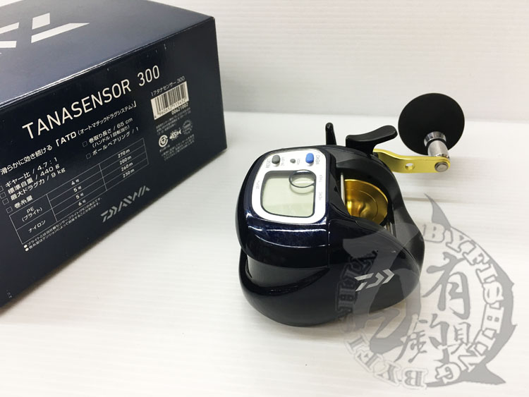 ◎百有釣具◎DAIWA 17 TANASENSOR 鼓式捲線器 可船釣 捅龍蝦 規格:300(115452)