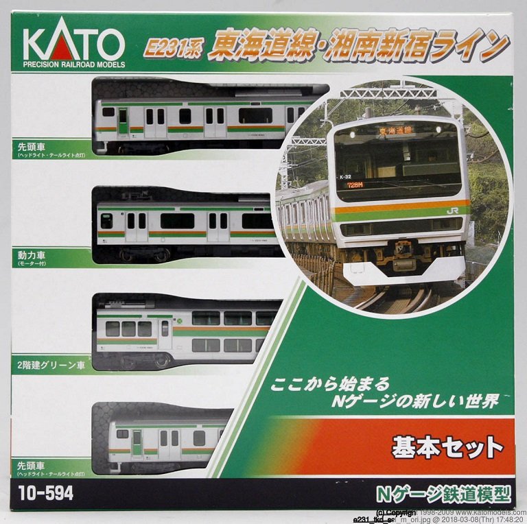 MJ 預購中Kato 10-594 N規E231系.東海道線.湘南新宿線.4輛組- PChome