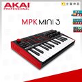 【金聲樂器】Akai mpk mini mk3 台灣總代理公司貨 附保卡 第三代控制器