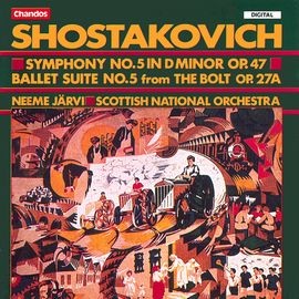 CHAN8650 (絕版)蕭士塔高維契：第五號交響曲, 芭蕾組曲「螺絲」 Shostakovich:Symphony No.5 etc (Chandos)