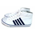 美迪-中國強-ＣＨ88小半筒帆布鞋-50週年紀念款~台灣製~白藍