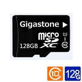 Gigastone microSDXC UHS-I U1 128G記憶卡(附轉卡)