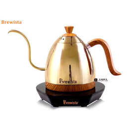 【Bonavita】Brewista Artisan 不銹鋼可調溫電水壺 / 手沖壺 / 細口壺 / 滴漏壺 (0.6L) 【鏡面金】