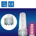 (日機)LED警示燈導光柱型警示燈 透明罩警示燈積層燈/三色燈/報警燈適用各類機械,自動化設備使用NLA70DC-3B6D