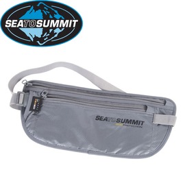 【Sea to Summit 澳洲 RFID 旅行安全藏錢腰包《灰》】防竊腰包/零錢袋/旅行腰包/STSATLMBRFID