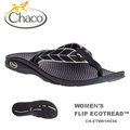 【速捷戶外】美國 Chaco 戶外運動拖鞋 女款CH-ETW01HE56 -夾腳(葉影宙黑),戶外涼鞋,沙灘鞋