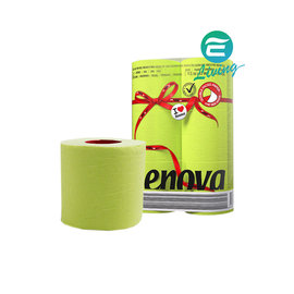 【易油網】RENOVA 綠色 浴廁用衛生紙 (一組六捲) #20749