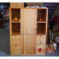 [紅蘋果傢俱] L212 全實木系列 收納櫃 餐櫃 書櫃 櫥櫃 客廳 數千坪展示