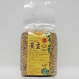 100%台灣本土黃豆760g，台南4號，自然植栽，無農藥化肥除草劑，無落葉劑採收，經台灣檢驗，無添加IDUNN