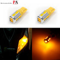 ◆彪雅(LED光電)◆ 1PCS x T10 10晶 5630 SMD LED 黃光 橘黃光 小燈 方向燈 定位燈