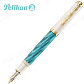PELIKAN®600百利金2018限量版土耳其藍14K鋼筆