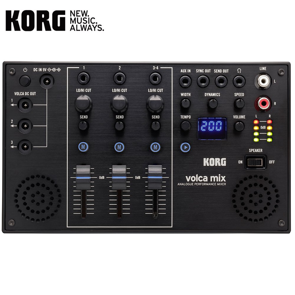 【KORG】 類比演奏型混音器 Volca Mix 現場演出 控制器