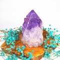 玻利維亞紫黃晶柱(AC180228-7) ~招偏財、正財、開智慧、增強運氣、改善人際關係