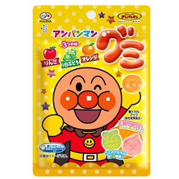 +東瀛go+不二家 麵包超人 水果QQ軟糖 水果軟糖 造型軟糖 日本糖果 零食 日本進口 FUJIYA