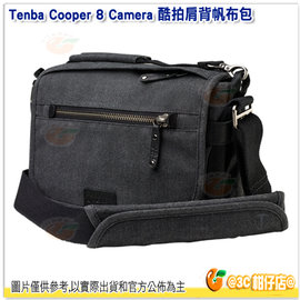 [24期零利率/免運] Tenba Cooper 8 Camera 酷拍肩背帆布包 637-401 公司貨 肩背包 相機包 8吋平板 iPad Mini