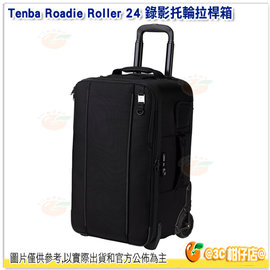 [24期零利率/免運] Tenba Roadie Roller 24 錄影托輪拉桿箱 黑 638-714 公司貨 17吋平板 iPad 行李箱 拉桿箱 滾輪