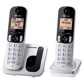 [福利品小刮傷] Panasonic 國際牌 DECT 數位雙子機無線電話 KX-TGC212TW