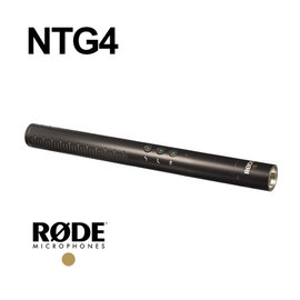 む現貨め河馬屋 RODE NTG4 Directional Shotgun Microphone XLR 出接頭 總代理公司貨